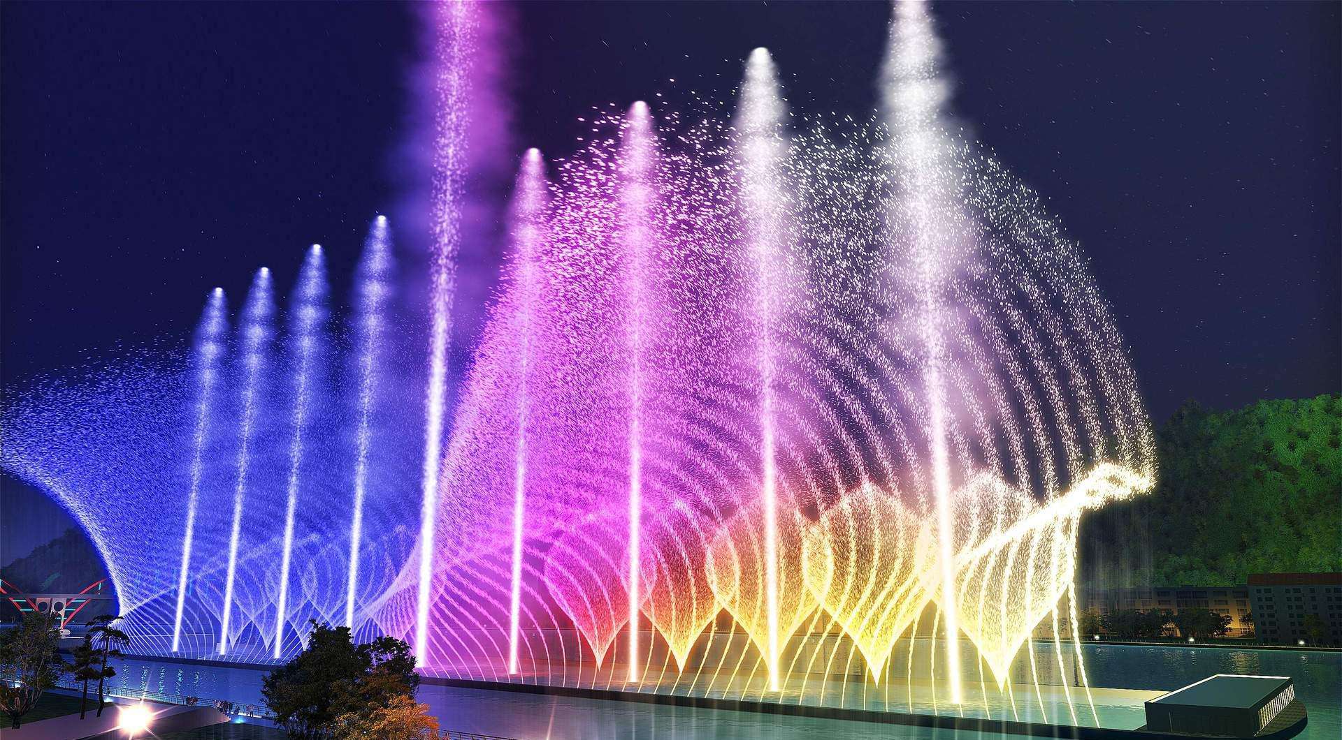 Music fountain have been technological innovations over the years